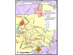 WSSC BOA Hydraulic Modeling Study of Sewer Basins